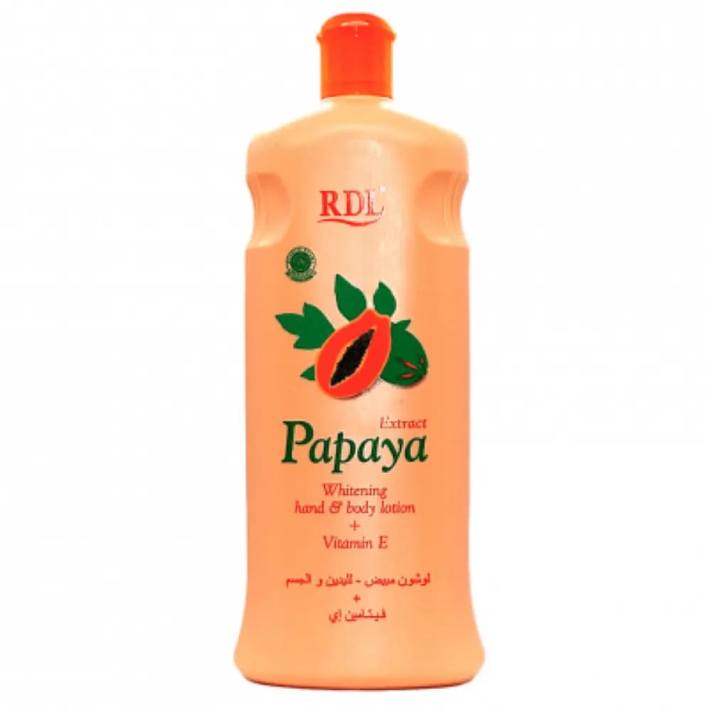 آر دي إل لوشن البابايا لتفتيح اليدين والجسم 600ml - Hover