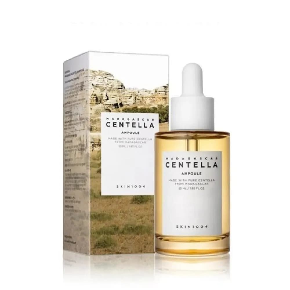 أمبولة مدغشقر سنتيلا للعناية اليومية منظفه ومهدئه للبشرة من سكين 1004 , 100مل