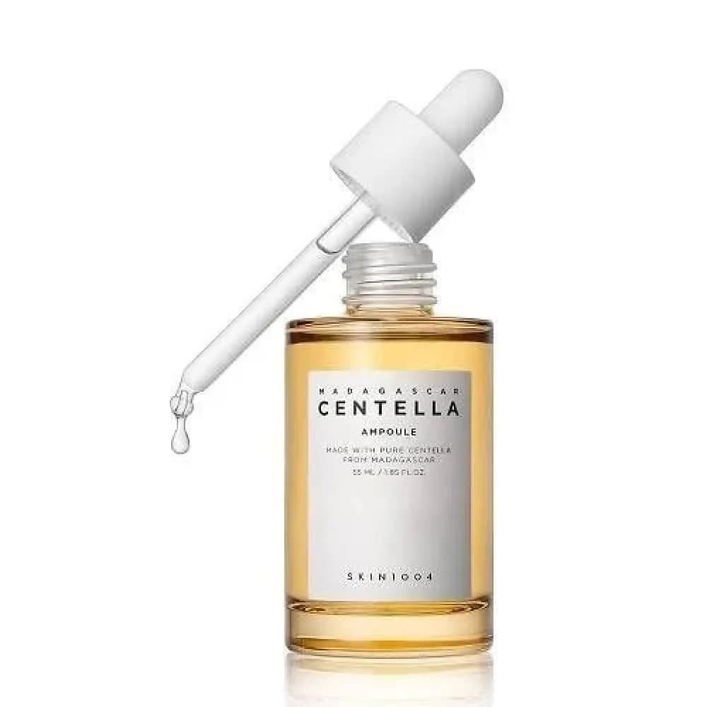 أمبولة مدغشقر سنتيلا للعناية اليومية منظفه ومهدئه للبشرة من سكين 1004 , 100مل - Hover