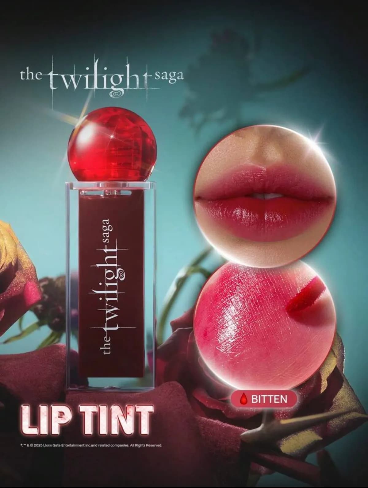 (BITTEN)The Twilight Saga شيجلام تنت للشفاه خفيف ومرطب immortality - Hover